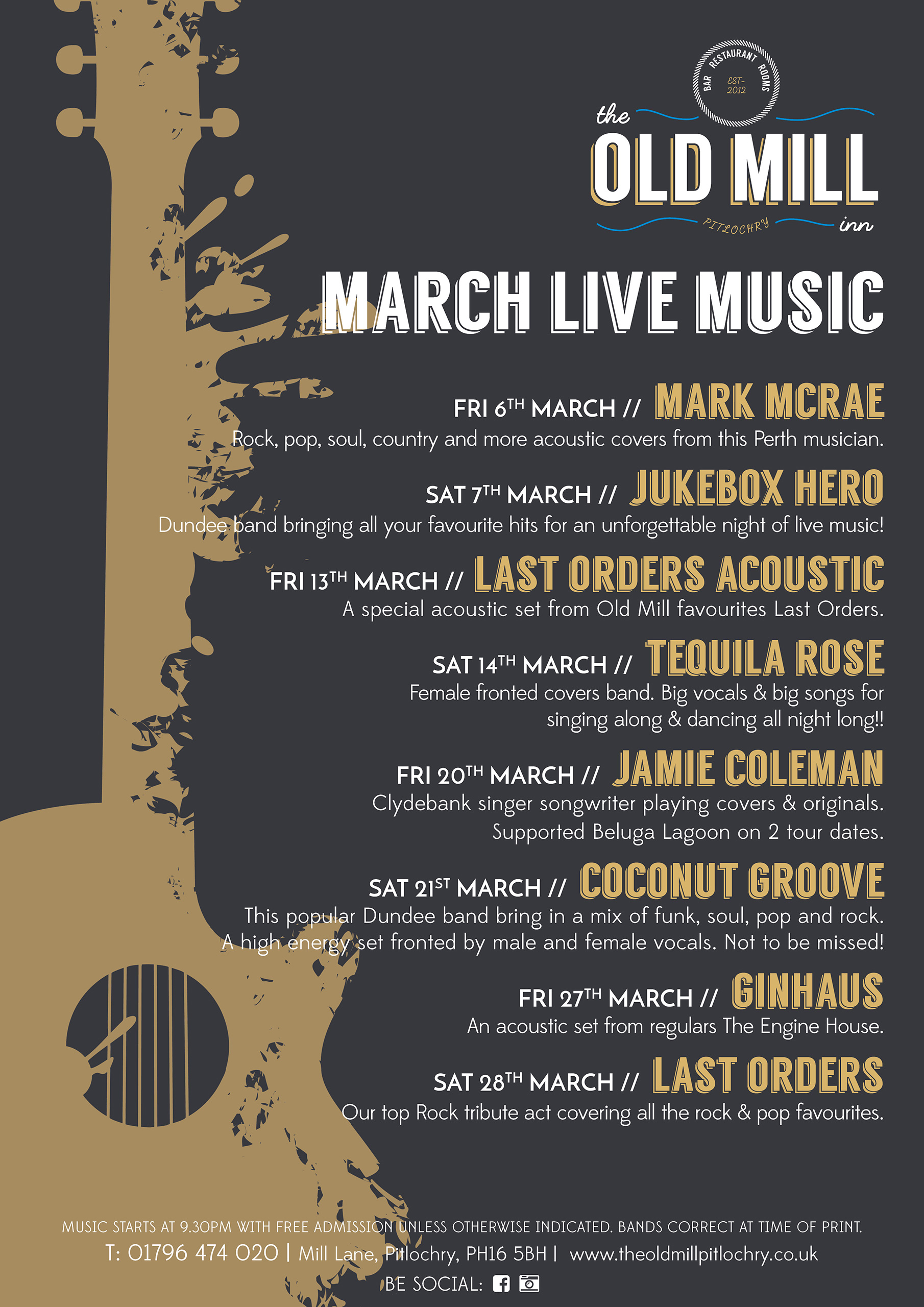 Live Music Poster